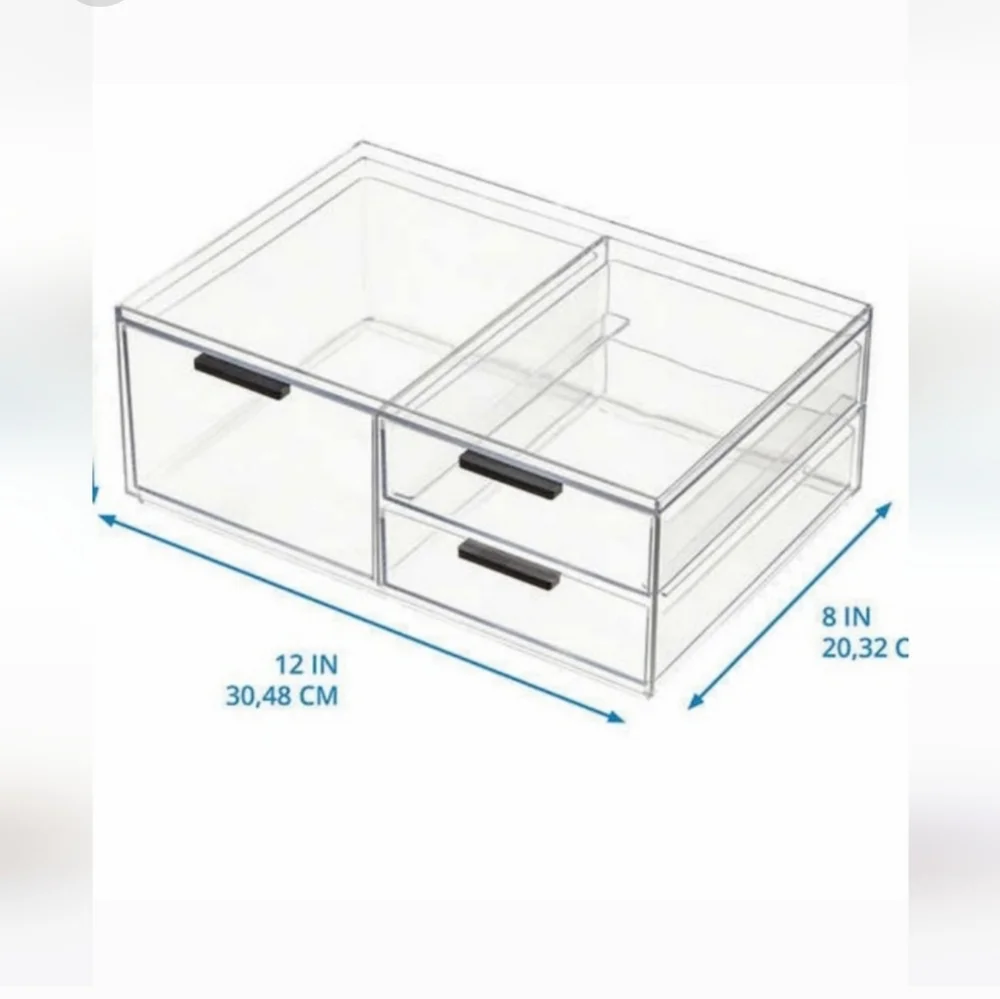iDesign 3-piece Cosmetic Organizer Set